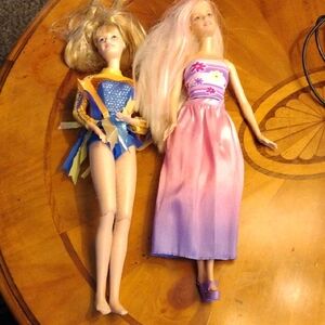 2 Vintage Barbies